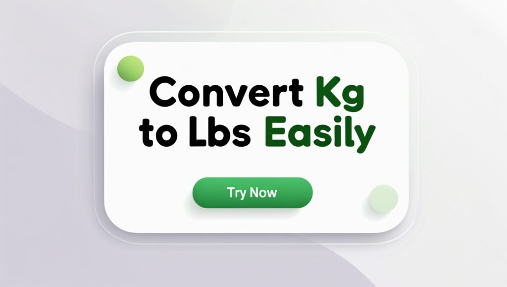 Free weight conversion calculator showing KG and LBS inputs