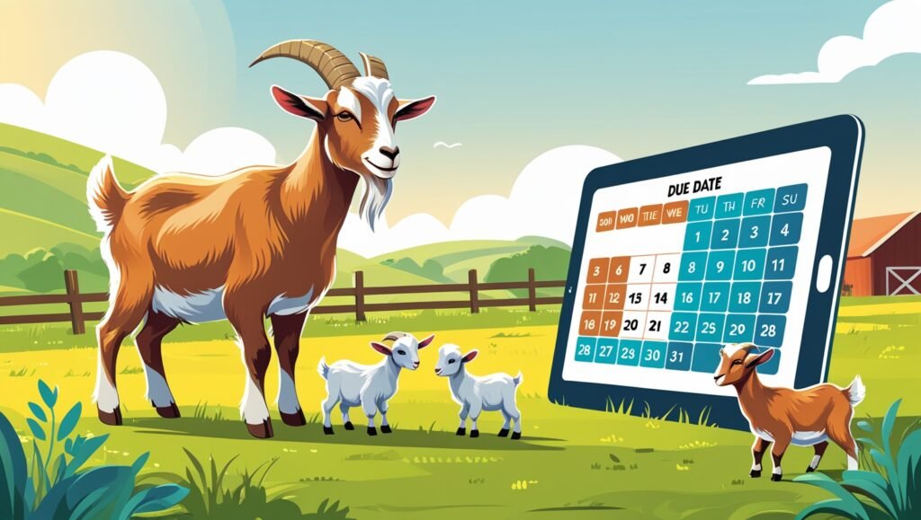 Accurately calculate your goat’s due date with our Goat Gestation Calculator. Monitor pregnancy, plan ahead, and ensure healthy delivery of strong, happy kids.