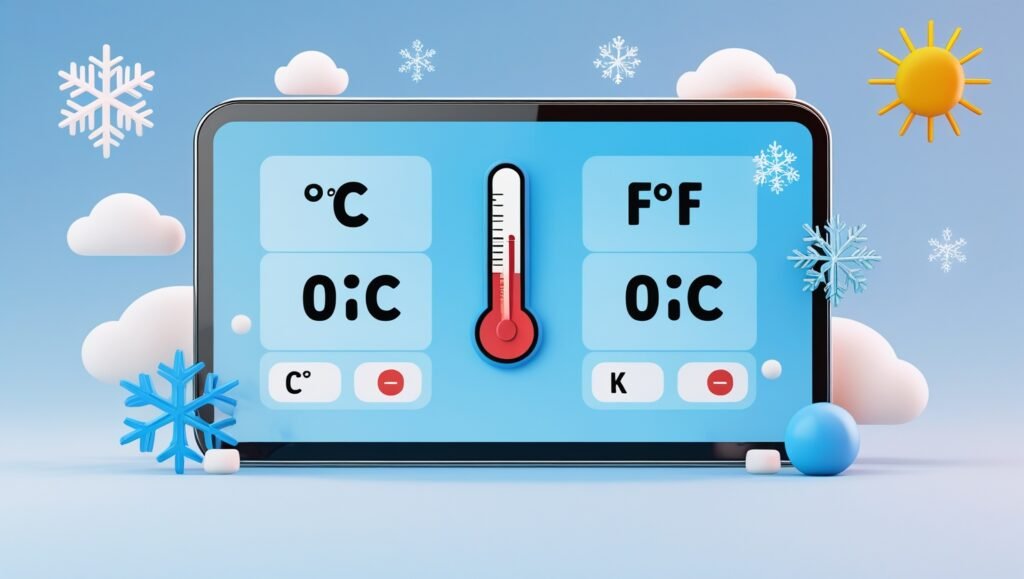 Free Temperature Converter Tool - Convert Celsius to Fahrenheit