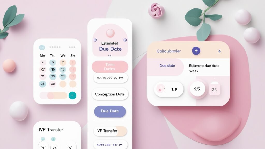 Accurate Pregnancy Due Date Calculator Based on LMP, Conception, or Ultrasound
