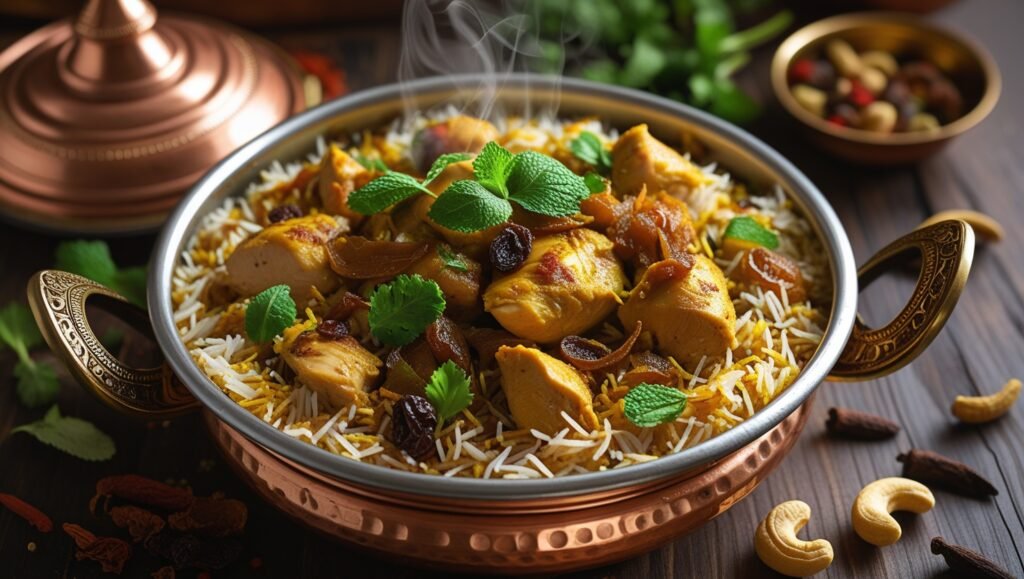Homemade Biryani Calculator - Get Exact Ingredients & Steps