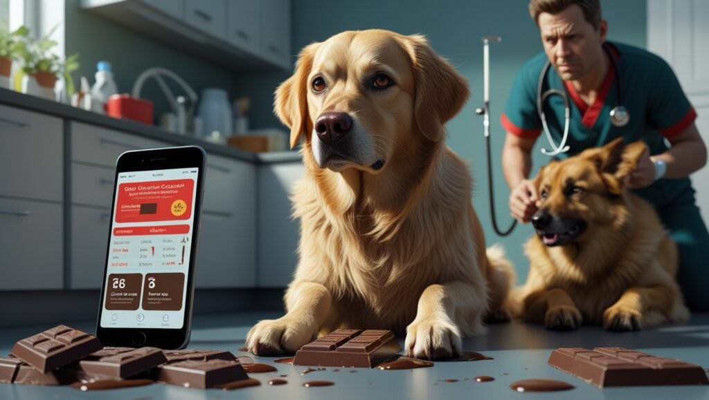 Chocolate Poison Risk for Dogs - Emergency Calculator