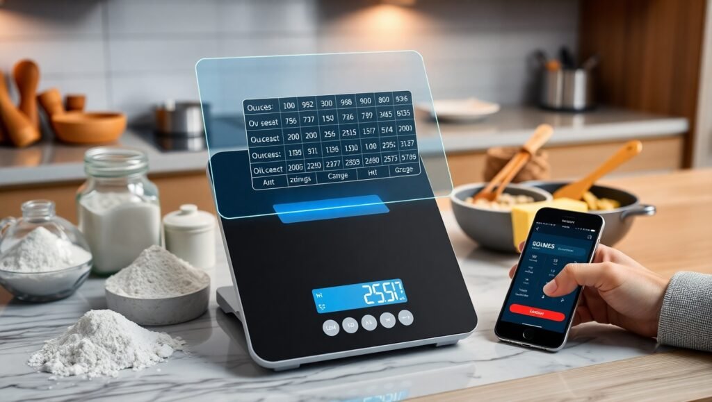 Digital ounces to grams converter tool with real-time calculator and interactive chart for cooking and baking measurements